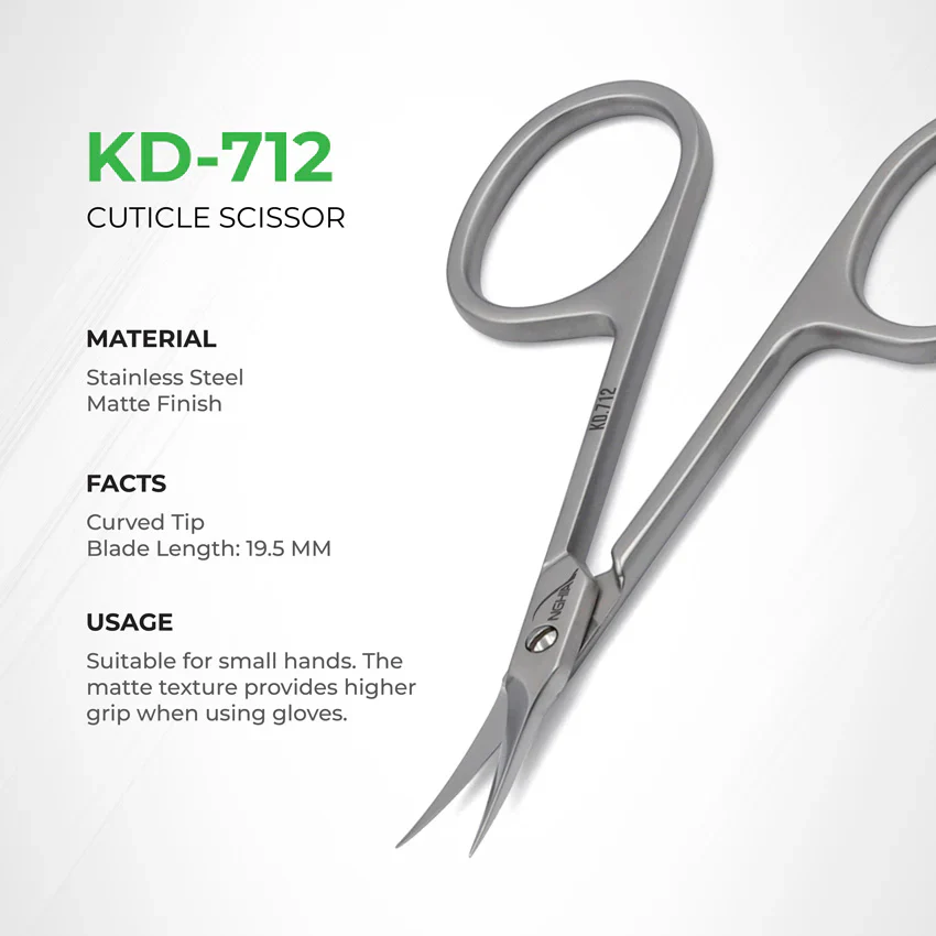 Nghia - KD-712 Cuticle Scissors - Image 3