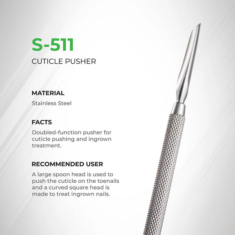 Nghia - S-511 Cuticle Pusher - Image 3