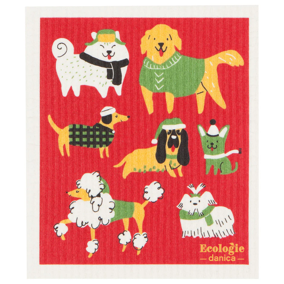 Swedish Dishcloth, Yule Dog - Image 1