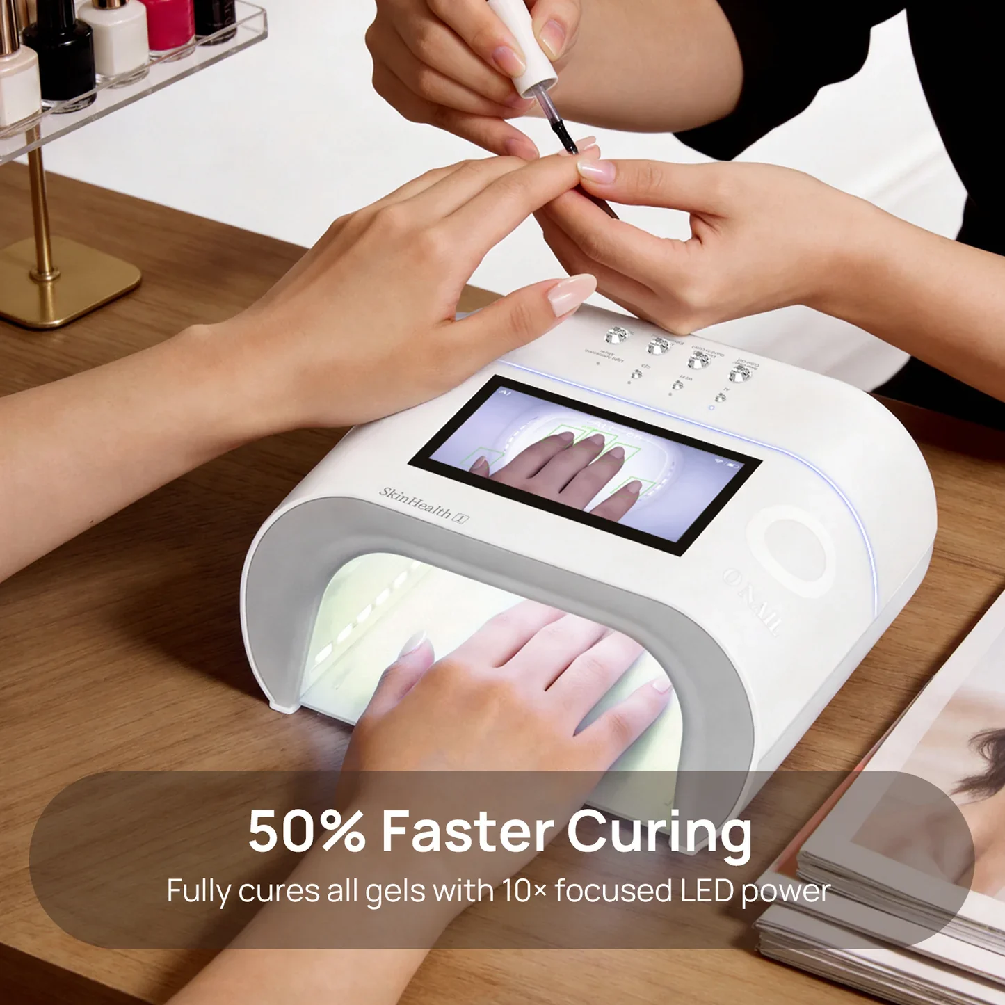 O NAIL - AI Nail Lamp (SUNX PRO), Pink - Image 2