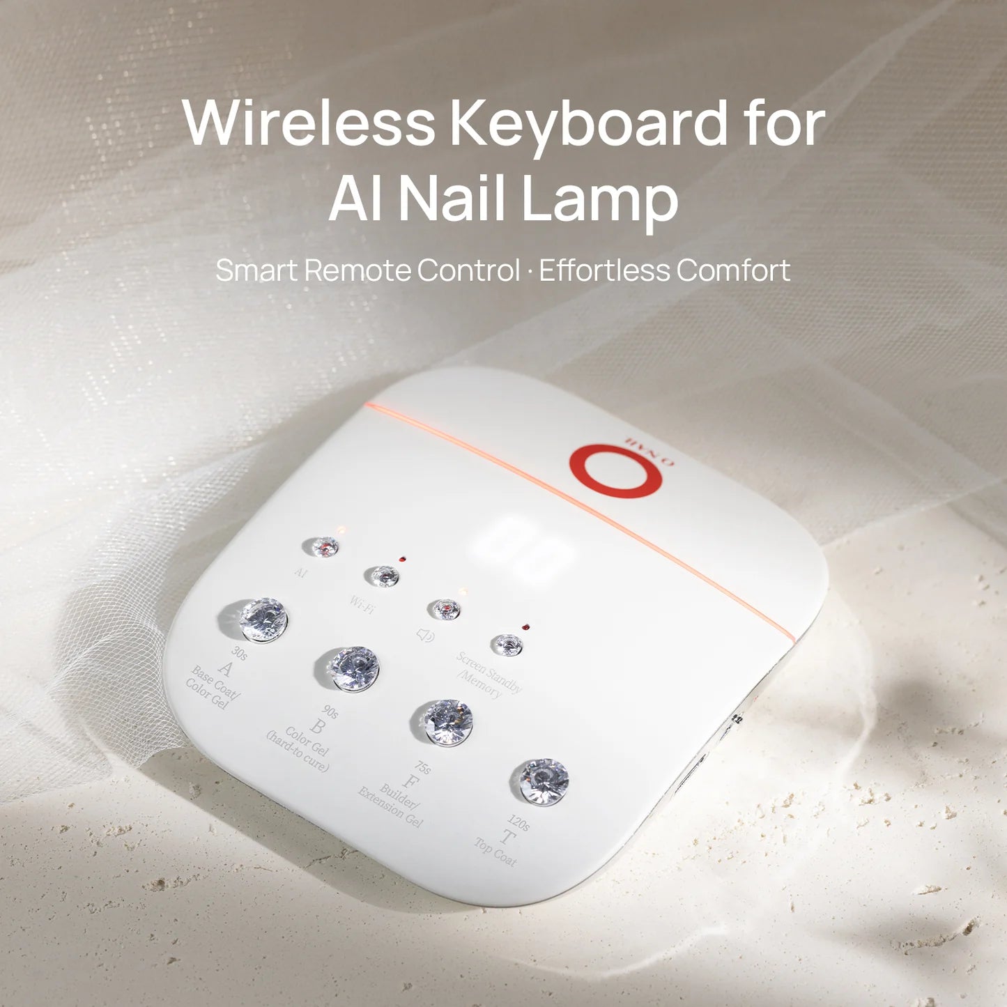 O NAIL - Wireless Keyboard for AI Nail Lamp - Image 2