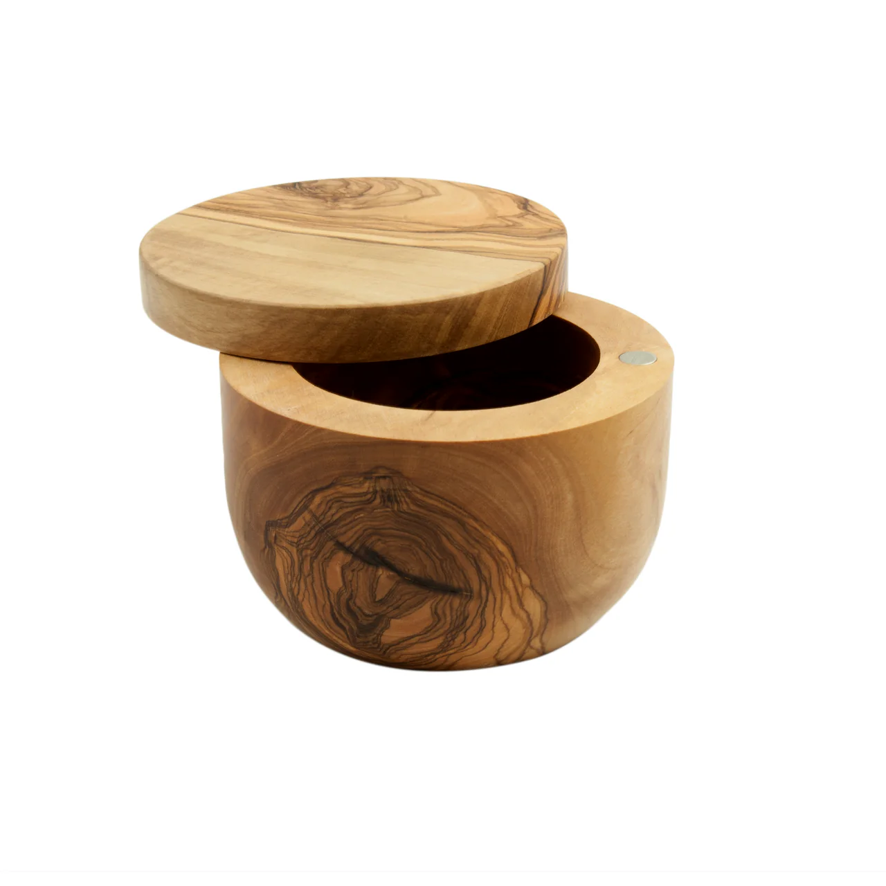 Salt Cellar, Olive Wood - Image 1