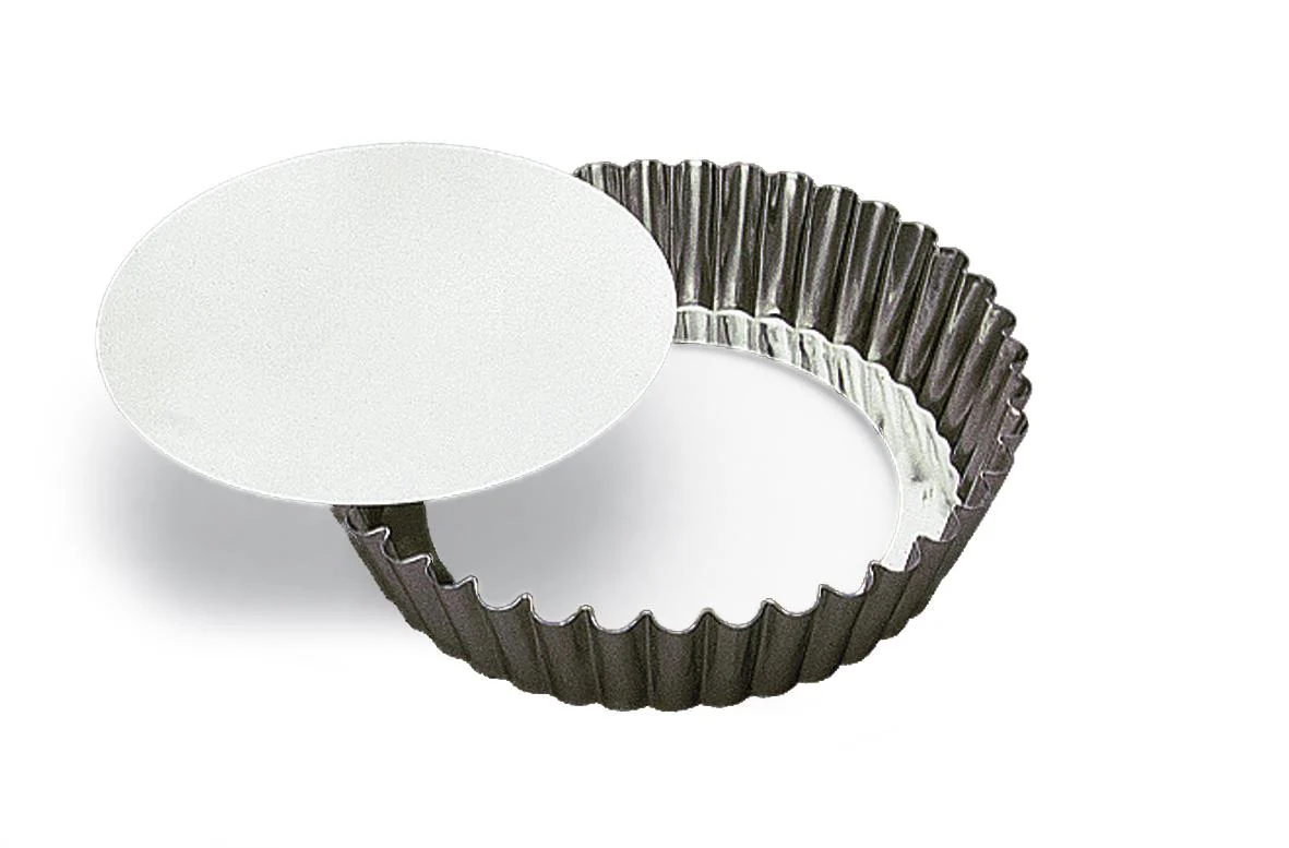 Tinplate Quiche Pan High Rimmed with Removable Bottom