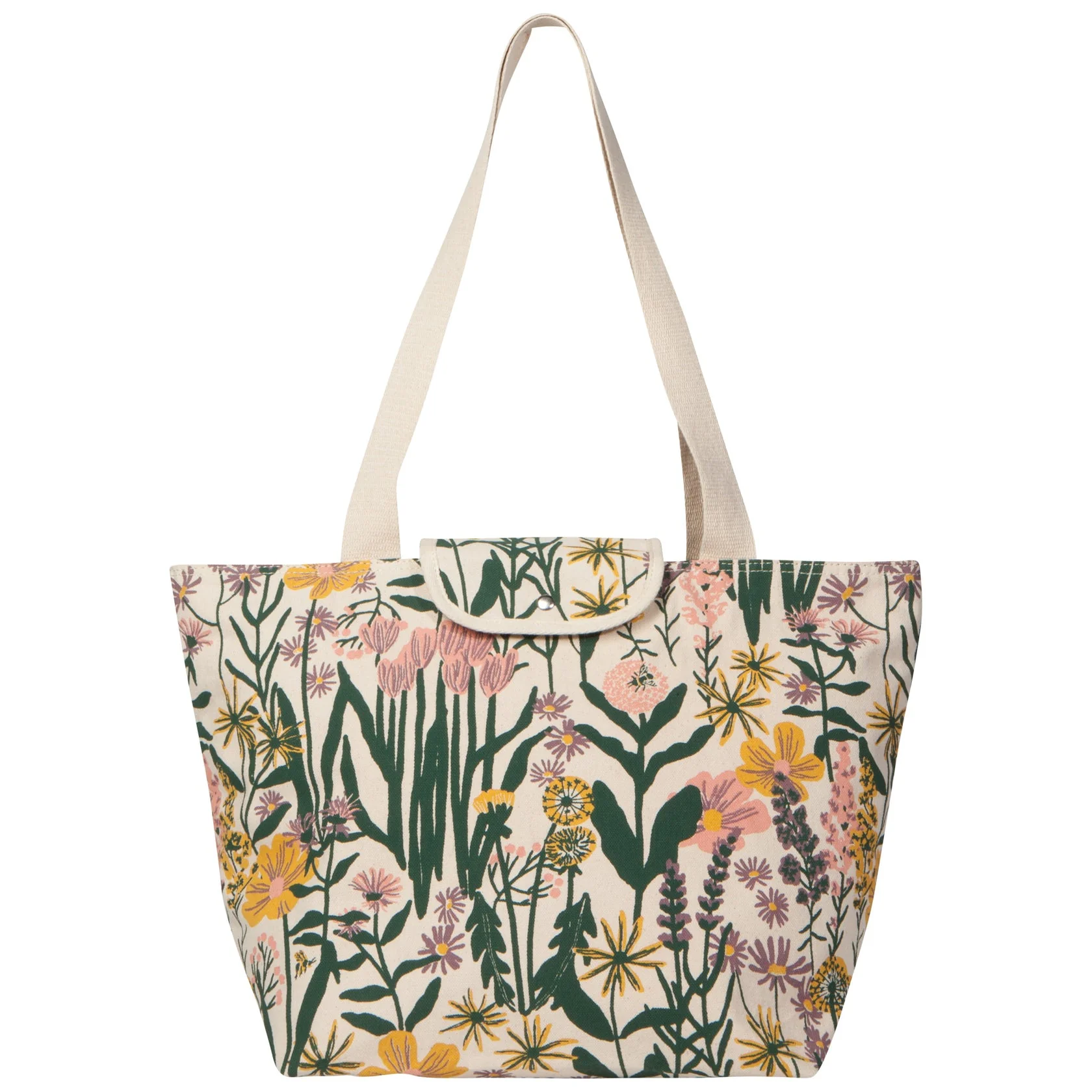 Tote Bag, Bees & Blooms