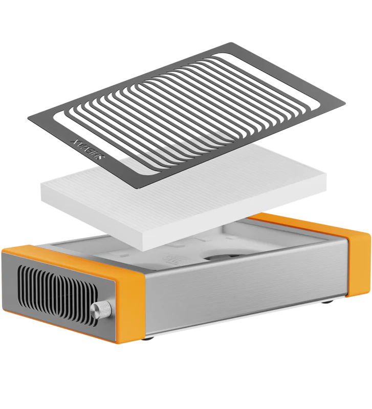 SHEMAX Style Pro Orange Nail Dust Collector - Image 3