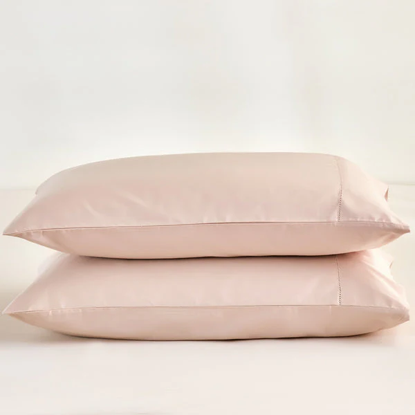Cotton Sateen Pillowcase Set Petal - Image 1