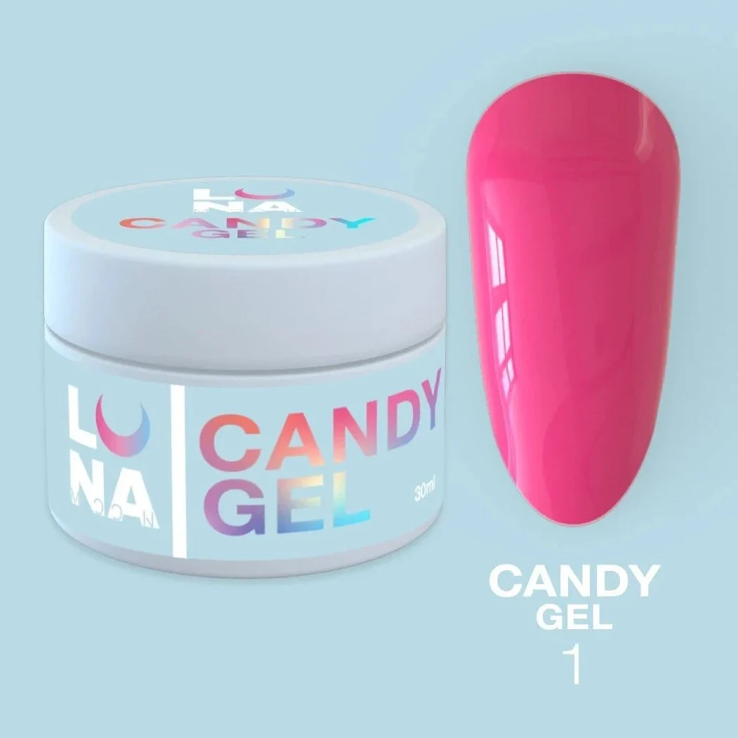 LUNA - Candy Gel #1, 15ml - Image 1
