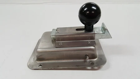 Flush Mount Latch, Stainless Steel -choose LOCKING or NON-LOCKING - Image 3