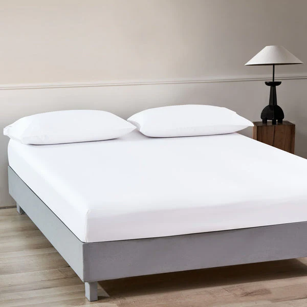 Fitted Sheet, Cotton Sateen Pristine - Image 3
