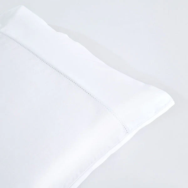 Pillowcase Set, Cotton Sateen Pristine - Image 2