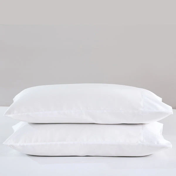 Pillowcase Set, Cotton Sateen Pristine - Image 1