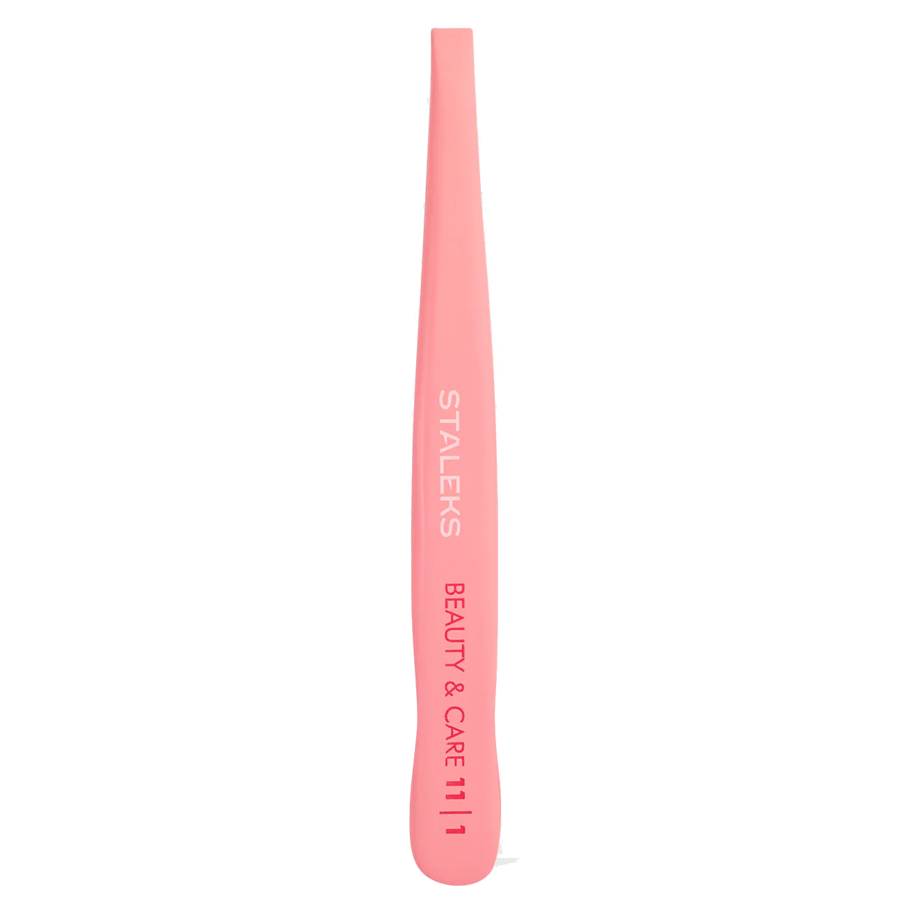 STALEKS BEAUTY & CARE 11 TYPE 1 EYEBROW TWEEZERS WIDE STRAIGHT PINK TBC-11/1 – STALEKS™