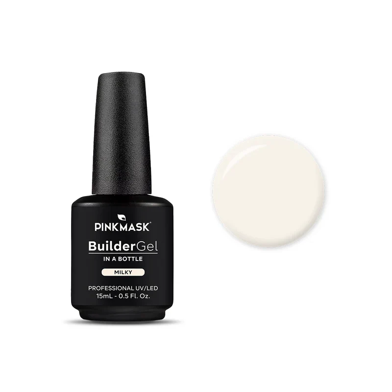 Pink Mask – Builder Gel in a Bottle Milky