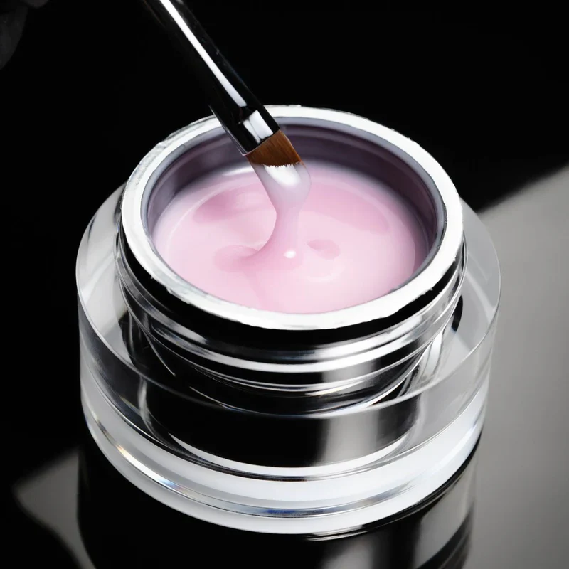 Pink Mask - Builder Gel in a Pot Creamy Light Pink - Image 3