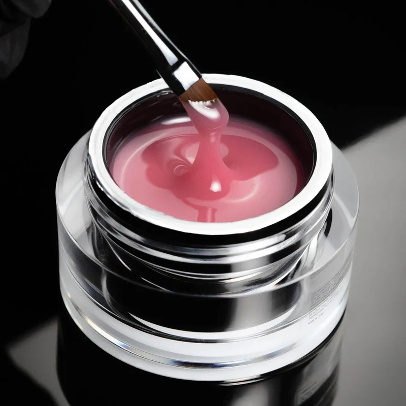 Pink Mask - Builder Gel in a Pot Creamy Pink - Image 3