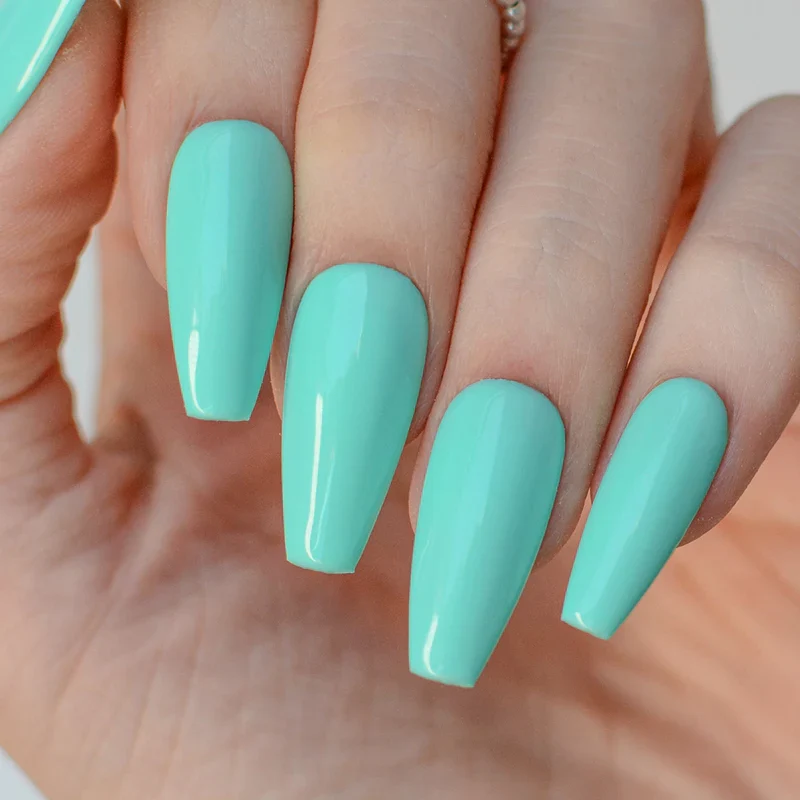 Pink Mask - Color Base Coat Mermaid Green - Image 3