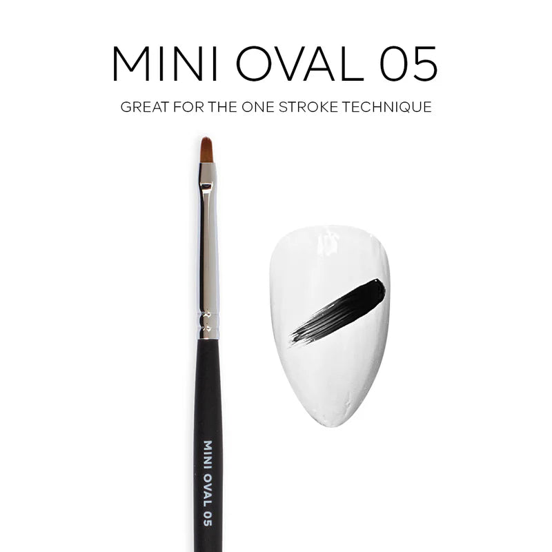 Pink Mask - Gel Brush Mini Oval 05 - Image 2