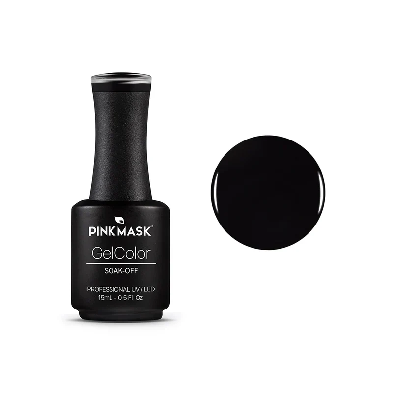 Pink Mask - Gel Color Back in Black - Image 1