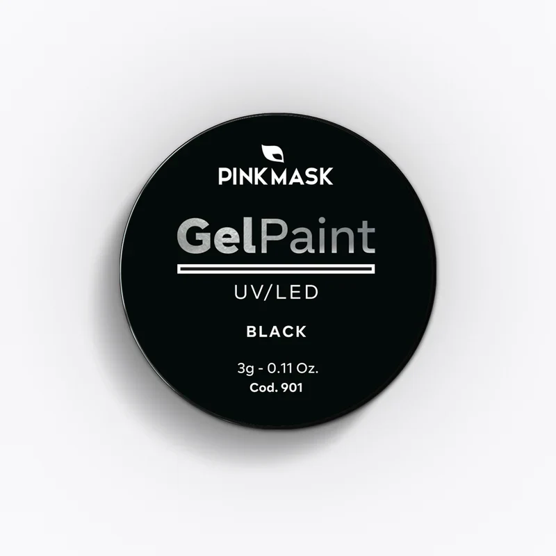 Pink Mask - Gel Paint Black - Image 3