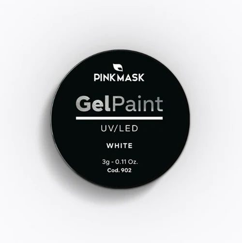 Pink Mask - Gel Paint White - Image 3