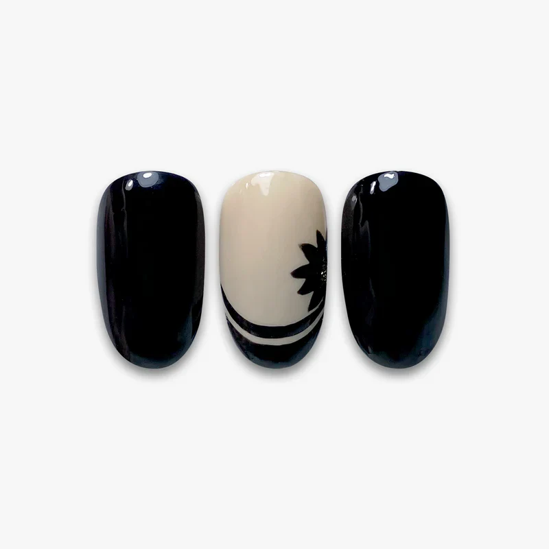 Pink Mask - Nail Art Gel Black - Image 3