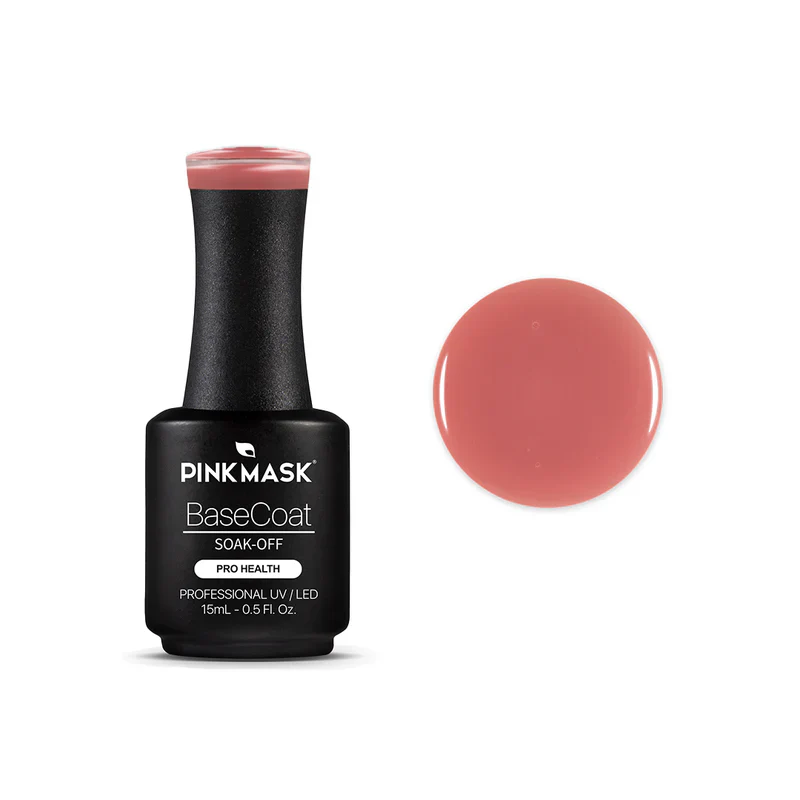 Pink Mask - Rubber Base Charm Pink - Image 1
