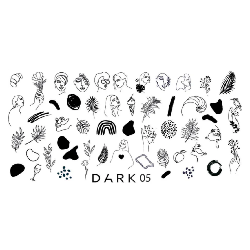 DARK Stamping Plate 05