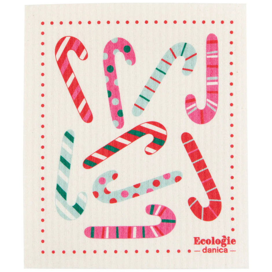 Swedish Dishcloth, Merry Mints - Image 1