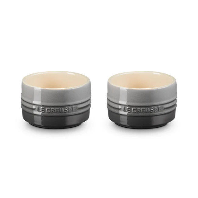 Ceramic Ramekin Set, Oyster - Image 1
