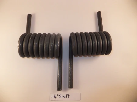 Ramp Assist Springs, HINGE MOUNT for 1 1/4″ OD Shaft- each spring sold separately