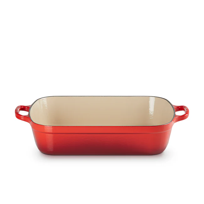 Roaster, Cerise Enameled Cast Iron - Image 1