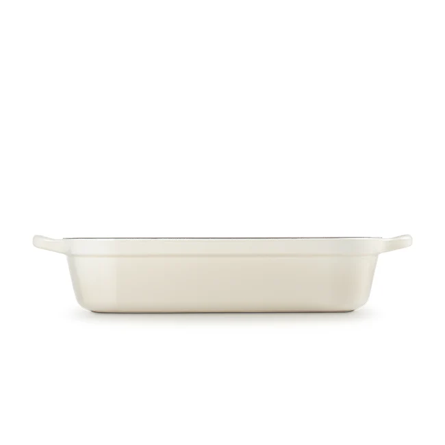Roaster, Meringue Enameled Cast Iron - Image 3