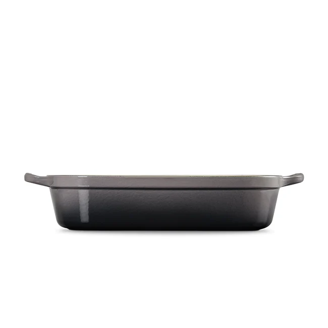 Roaster, Oyster Enameled Cast Iron - Image 3