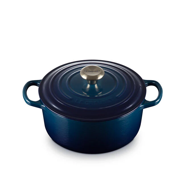 Round Dutch Ovens, Agave Enameled Cast Iron - Image 1