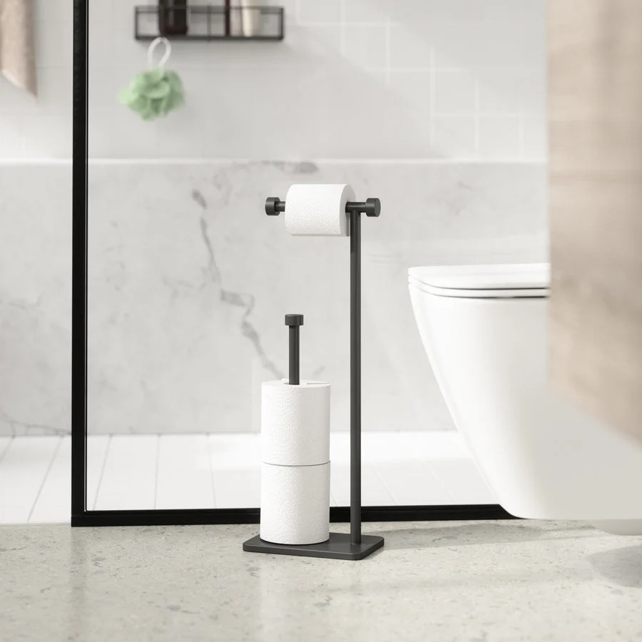 Toilet Paper Reserve, Black - Image 2