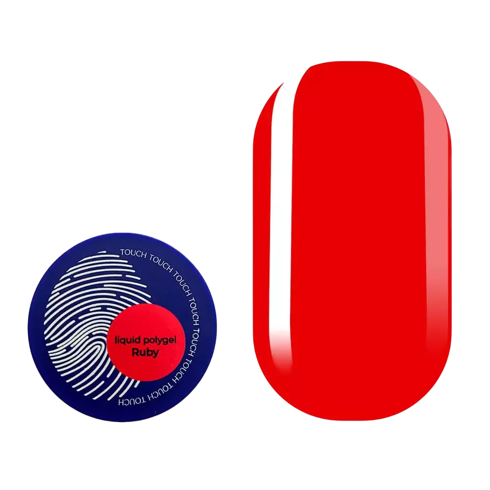 TOUCH – Liquid Polygel Ruby, 15ml