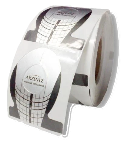 Akzentz Pro-Tab Nail Forms, 300 Forms per Roll - Image 1