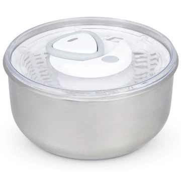 Salad Spinner, Stainless Steel - Image 1