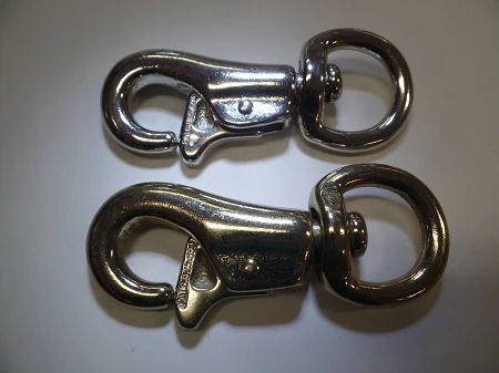 Bull Snap, with Thumb Hold, 4″ in Chrome/Nickel, Brass or Stainless Steel
