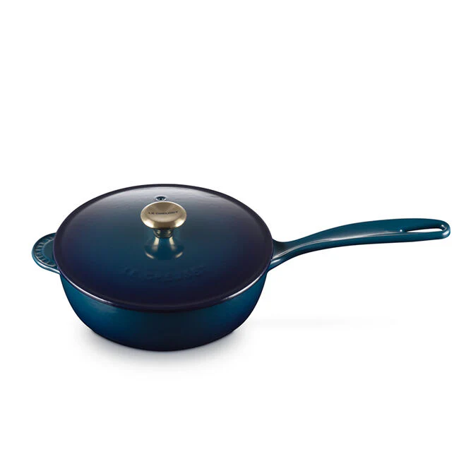 Saucier Pan, Agave Enameled Cast Iron - Image 1