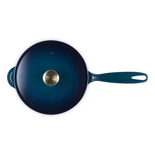 Saucier Pan, Agave Enameled Cast Iron - Image 3