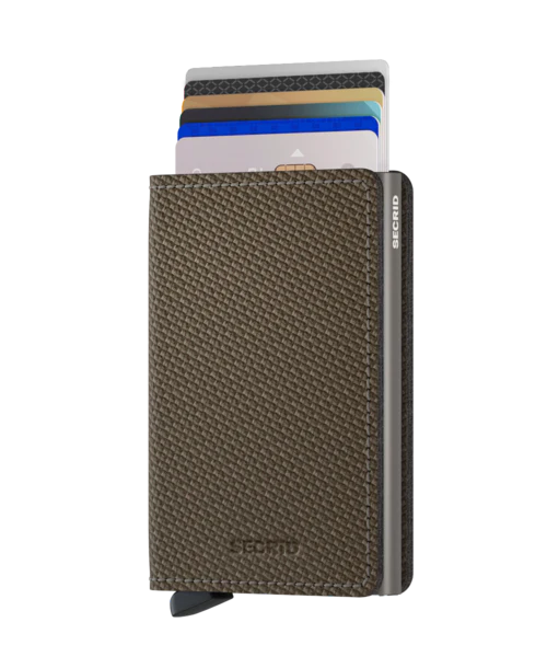 Slimwallet, Carbon Khaki - Image 2
