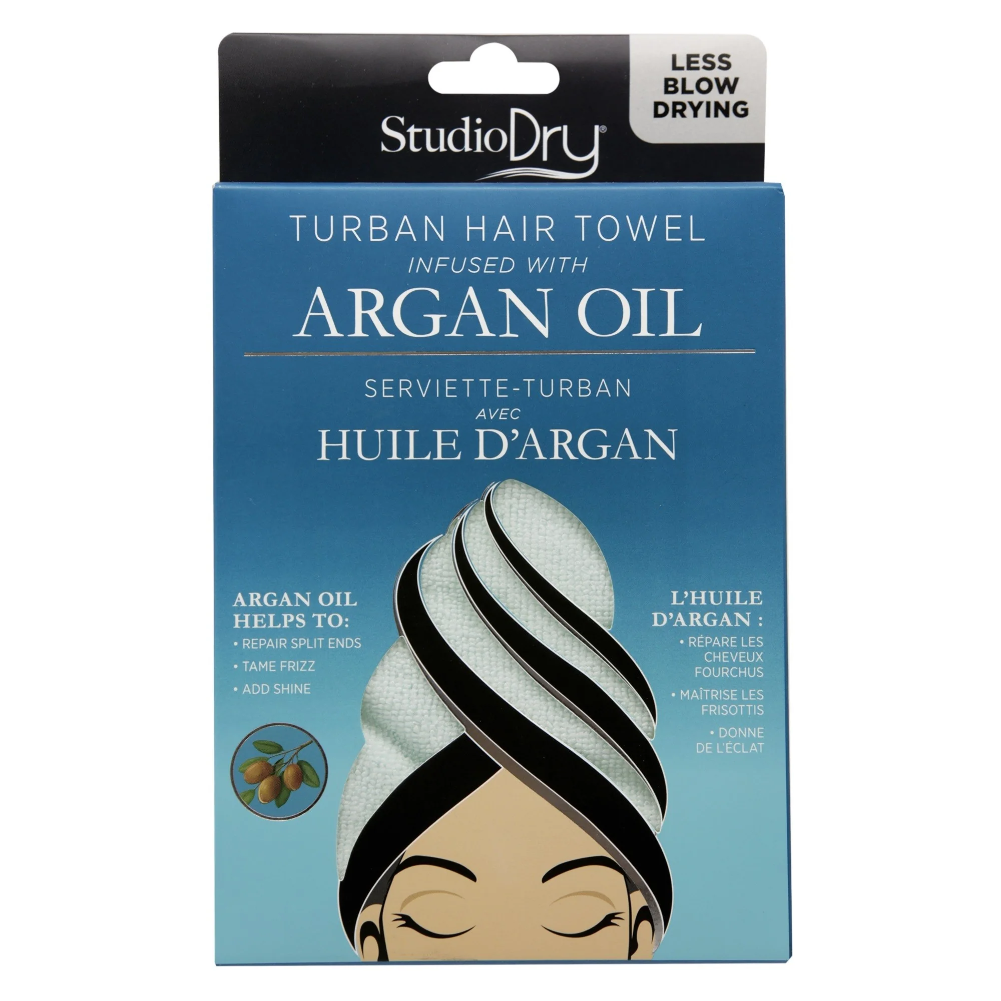 Hair Turban infused with Argan oil - Image 1