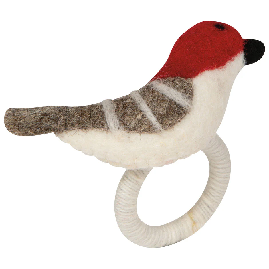 Napkin Ring, Birds & Boughs - Image 1