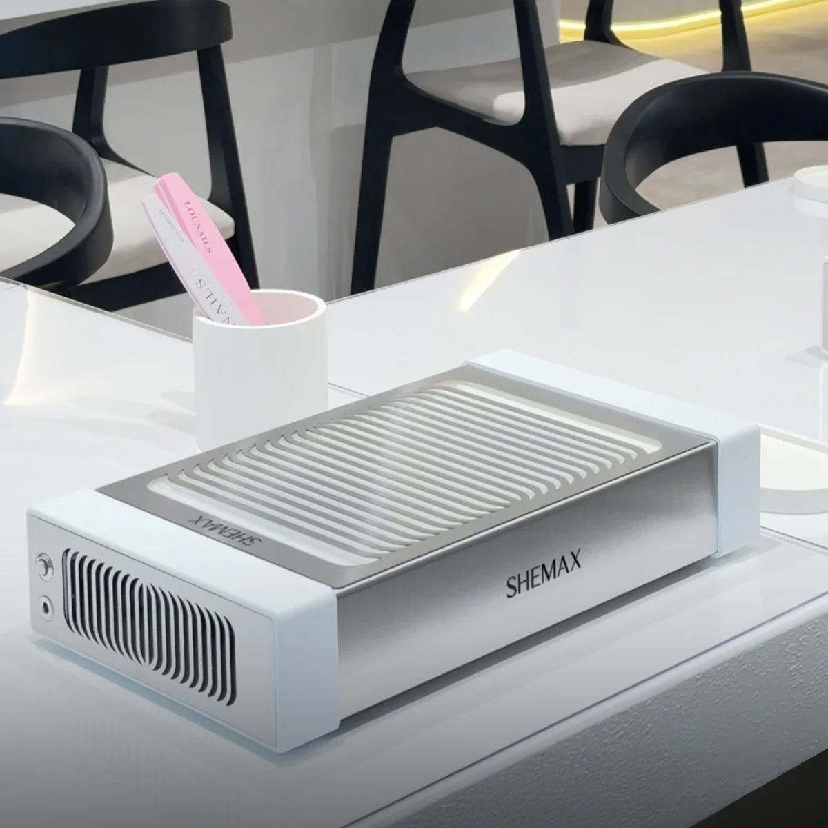 SHEMAX Style Pro White Nail Dust Collector - Image 2