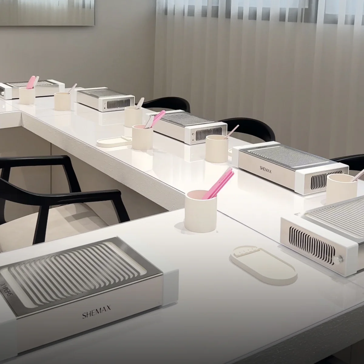 SHEMAX Style Pro White Nail Dust Collector - Image 3