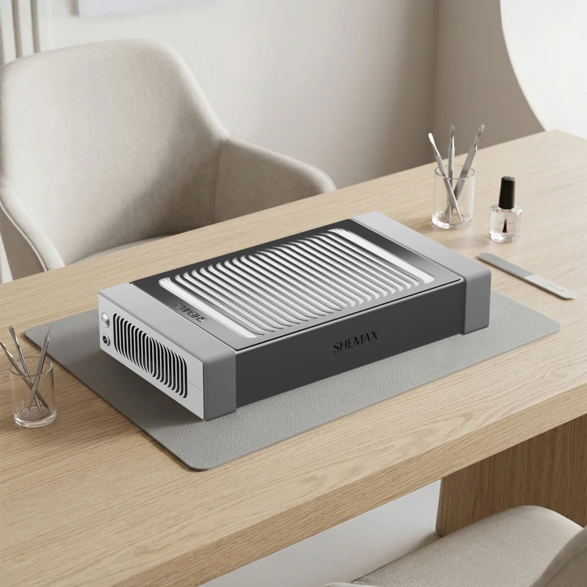 SHEMAX Style Pro Grey Nail Dust Collector - Image 2