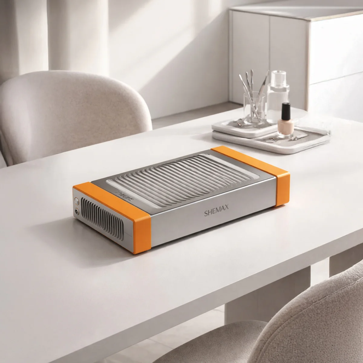 SHEMAX Style Pro Orange Nail Dust Collector - Image 2
