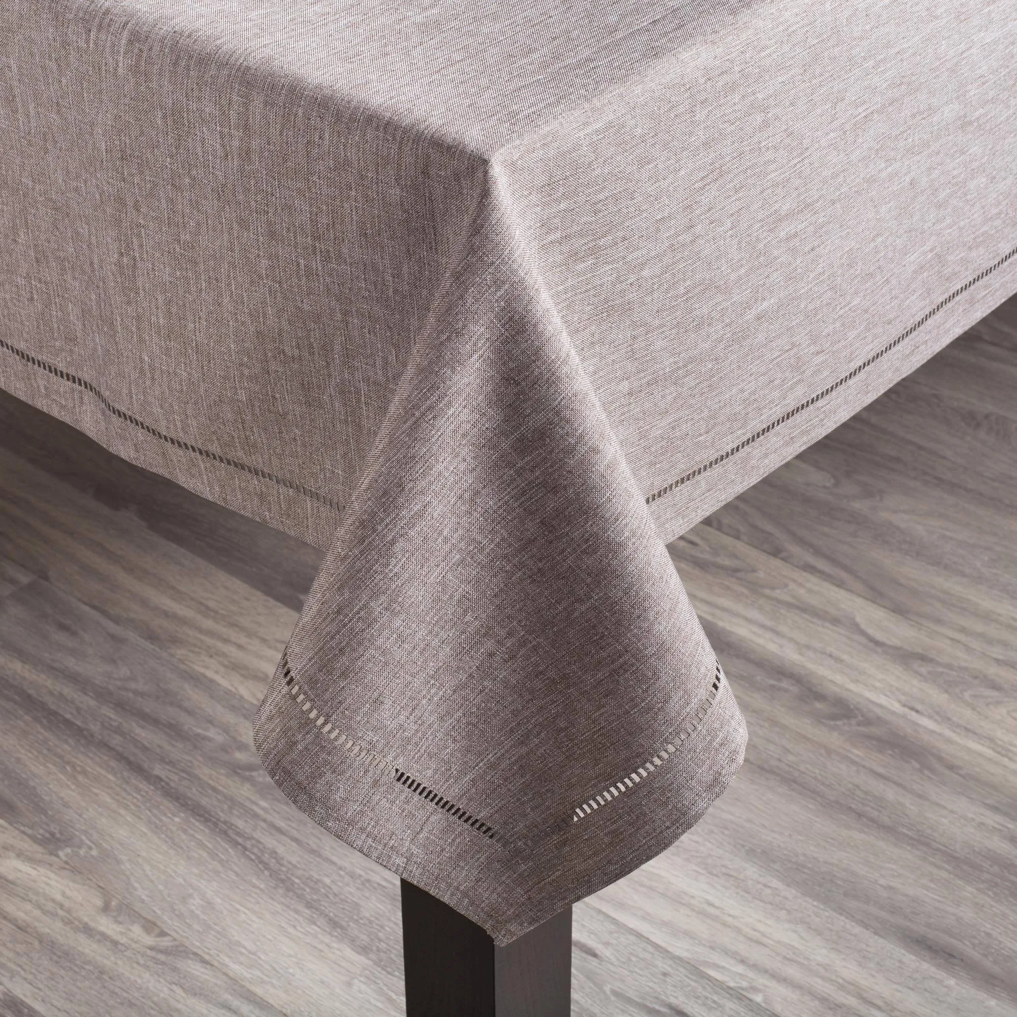 Tablecloths, Hemstitch Grey - Image 1