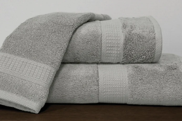 Bamboo Cotton Towels – Slate Grey